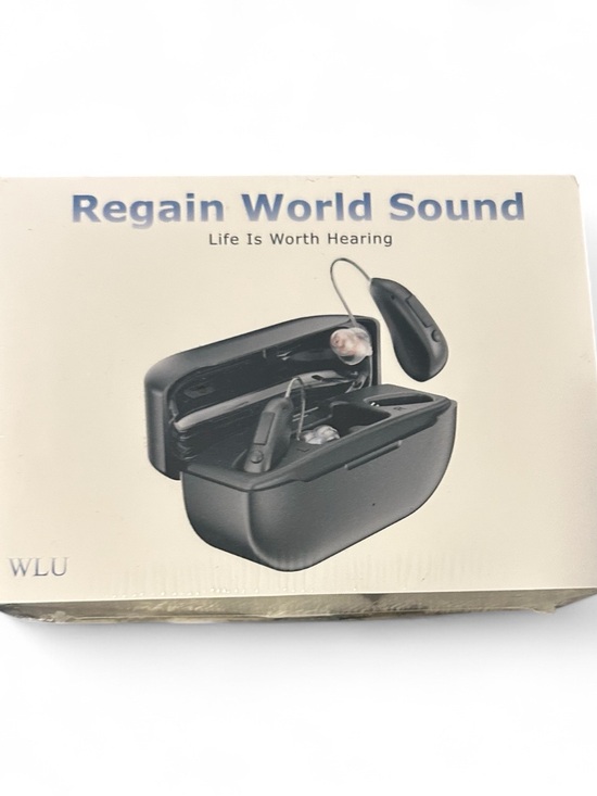 wlu Other - Black Rechargeable Hearing Amplifier new